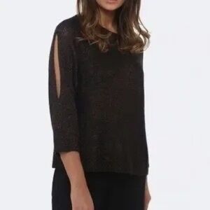 Elegant Black Women's Top